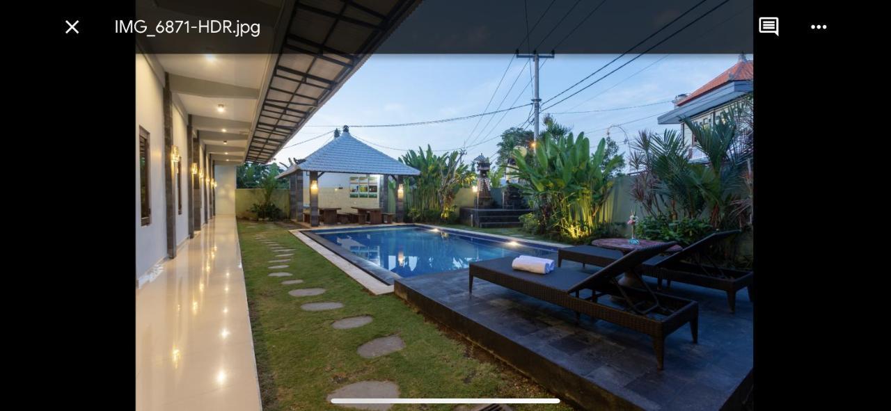 Cempaka Mas Guest House Canggu Kültér fotó